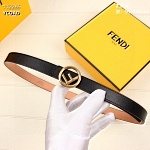 2.0 cm Width Fendi Belt  # 256335, cheap Fendi Belts