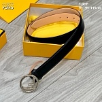 3.0 cm Width Fendi Belt  # 256339, cheap Fendi Belts