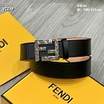 4.0 cm Width Fendi Belt  # 256378