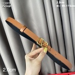 2.0 cm Width Valentino Belt  # 256384, cheap Valentino Belts