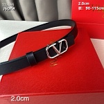 2.0 cm Width Valentino Belt  # 256386, cheap Valentino Belts