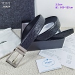 3.5 cm Width Prada Belt  # 256486, cheap Prada Belts