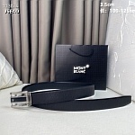 3.5 cm Width Mont Blanca Belt  # 256510, cheap Mont Blanca Belts