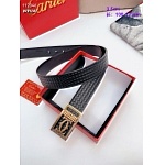 3.5 cm Width Cartier Belt  # 256516