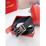 3.5 cm Width Cartier Belt  # 256517, cheap Cartier Belts