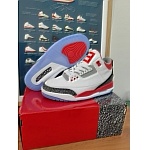 Air Jordan 3 Sneakers Unisex in 256528, cheap Jordan3