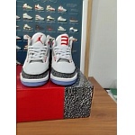 Air Jordan 3 Sneakers Unisex in 256528, cheap Jordan3