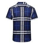 Burberry Classic Vintage Check Short Sleeve Shirts For Men # 257350, cheap Burberry Shirts