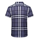 Burberry Classic Vintage Check Short Sleeve Shirts For Men # 257351, cheap Burberry Shirts