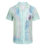 Casablanca Cuban collar Masao San print print shirt Short Sleeve shirt # 257599, cheap Casablanca Shirts