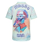 Casablanca Cuban collar Masao San print print shirt Short Sleeve shirt # 257599, cheap Casablanca Shirts