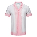 Casablanca Cuban collar Multi Color print shirt Short Sleeve shirt # 257603