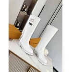 Louis Vuitton Tag Embelllished Territory flat high boot For Women in 257722, cheap Louis Vuitton Boots