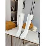 Louis Vuitton Tag Embelllished Territory flat high boot For Women in 257722, cheap Louis Vuitton Boots