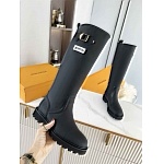 Louis Vuitton Tag Embelllished Territory flat high boot For Women in 257723, cheap Louis Vuitton Boots