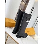 Louis Vuitton Tag Embelllished Territory flat high boot For Women in 257723, cheap Louis Vuitton Boots