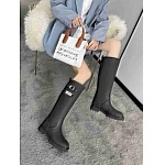 Louis Vuitton Tag Embelllished Territory flat high boot For Women in 257723, cheap Louis Vuitton Boots