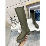 Louis Vuitton Tag Embelllished Territory flat long boot For Women in 257726, cheap Louis Vuitton Boots