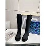 Louis Vuitton Tag Embelllished Territory flat long boot For Women in 257728, cheap Louis Vuitton Boots