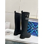 Louis Vuitton Tag Embelllished Territory flat long boot For Women in 257728, cheap Louis Vuitton Boots