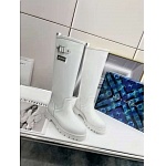 Louis Vuitton Tag Embelllished Territory flat long boot For Women in 257729, cheap Louis Vuitton Boots