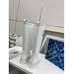 Louis Vuitton Tag Embelllished Territory flat long boot For Women in 257729, cheap Louis Vuitton Boots