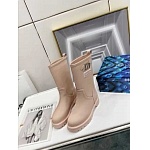 Louis Vuitton Tag Embelllished Territory flat half boot For Women in 257731, cheap Louis Vuitton Boots