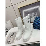 Louis Vuitton Tag Embelllished Territory flat half boot For Women in 257732, cheap Louis Vuitton Boots