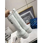 Louis Vuitton Tag Embelllished Territory flat half boot For Women in 257732, cheap Louis Vuitton Boots