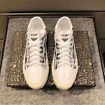 Armani Logo Print Low Top Lace Up Sneaker For Men in 259163, cheap Armani Leisure Shoes