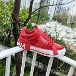 Dolce&Gabbana 2.Zero Low Top Sneakers For Women in 259194, cheap D&G Shoes