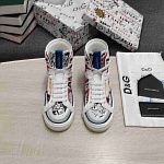 Dolce&Gabbana 2.Zero High Top Sneakers For Women in 259200, cheap D&G Shoes