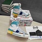 Dolce&Gabbana 2.Zero High Top Sneakers For Women in 259201, cheap D&G Shoes