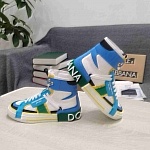 Dolce&Gabbana 2.Zero High Top Sneakers For Women in 259202, cheap D&G Shoes