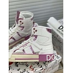 Dolce&Gabbana 2.Zero High Top Sneakers For Women in 259207, cheap D&G Shoes