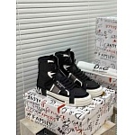 Dolce&Gabbana 2.Zero High Top Sneakers Unisex in 259212, cheap D&G Shoes