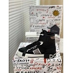 Dolce&Gabbana 2.Zero High Top Sneakers Unisex in 259212, cheap D&G Shoes