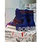 Dolce&Gabbana 2.Zero High Top Sneakers Unisex in 259213, cheap D&G Shoes