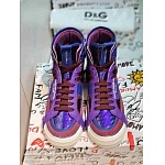 Dolce&Gabbana 2.Zero High Top Sneakers Unisex in 259213, cheap D&G Shoes