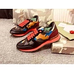 Valentino Garavani Camouflage Lace Up Sneakers in 259220