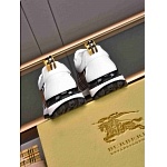 Burberry Beige Check Almond toe Low Top Lace Up Sneakers For Men in 259232, cheap Burberry Shoes