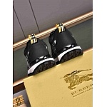 Burberry Black Check Almond toe Low Top Lace Up Sneakers For Men in 259233, cheap Burberry Shoes