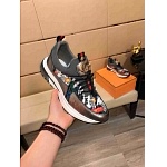 Gucci Multi Panel Lace Up Sneaker For Men in 259276, cheap Low Top