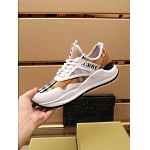 Burberry Checked Canvas Multi Panel Lace Up Low Top Sneaker For Men in 259280