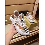Burberry Checked Canvas Multi Panel Lace Up Low Top Sneaker For Men in 259280, cheap Burberry Shoes