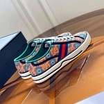 Gucci GG Print Lace Up Low Top Sneaker For Men in 259292, cheap For Men
