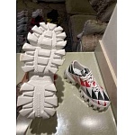 Prada Grahpic Print Tread Lug Sole Lace Up Sneaker Unisex in 259304, cheap Prada Women
