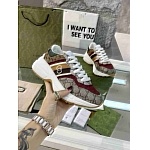 Gucci GG Canvas Multi panel Lace Up Sneaker Unisex in 259306, cheap Low Top