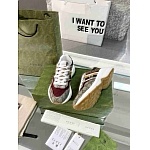 Gucci GG Canvas Multi panel Lace Up Sneaker Unisex in 259306, cheap Low Top
