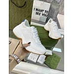 Gucci GG Embossed Lace Up Low Top Sneaker Unisex in 259307